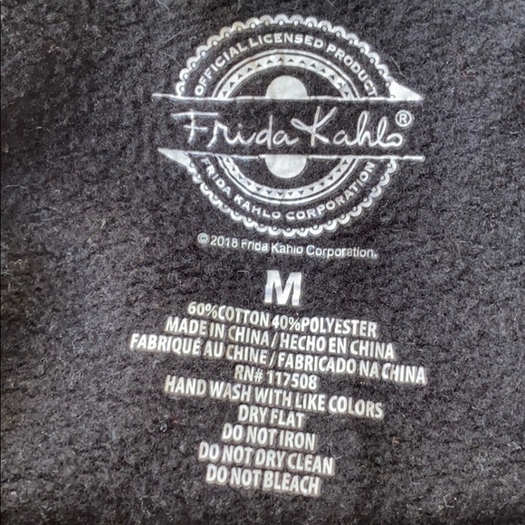 Art History Frida Kahlo Black Crewneck - Picture 6 of 6